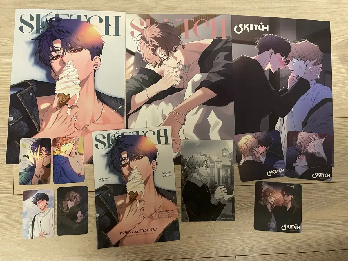 Visit Bion Sketch Coaster Mini MagazinePhotocard WTS