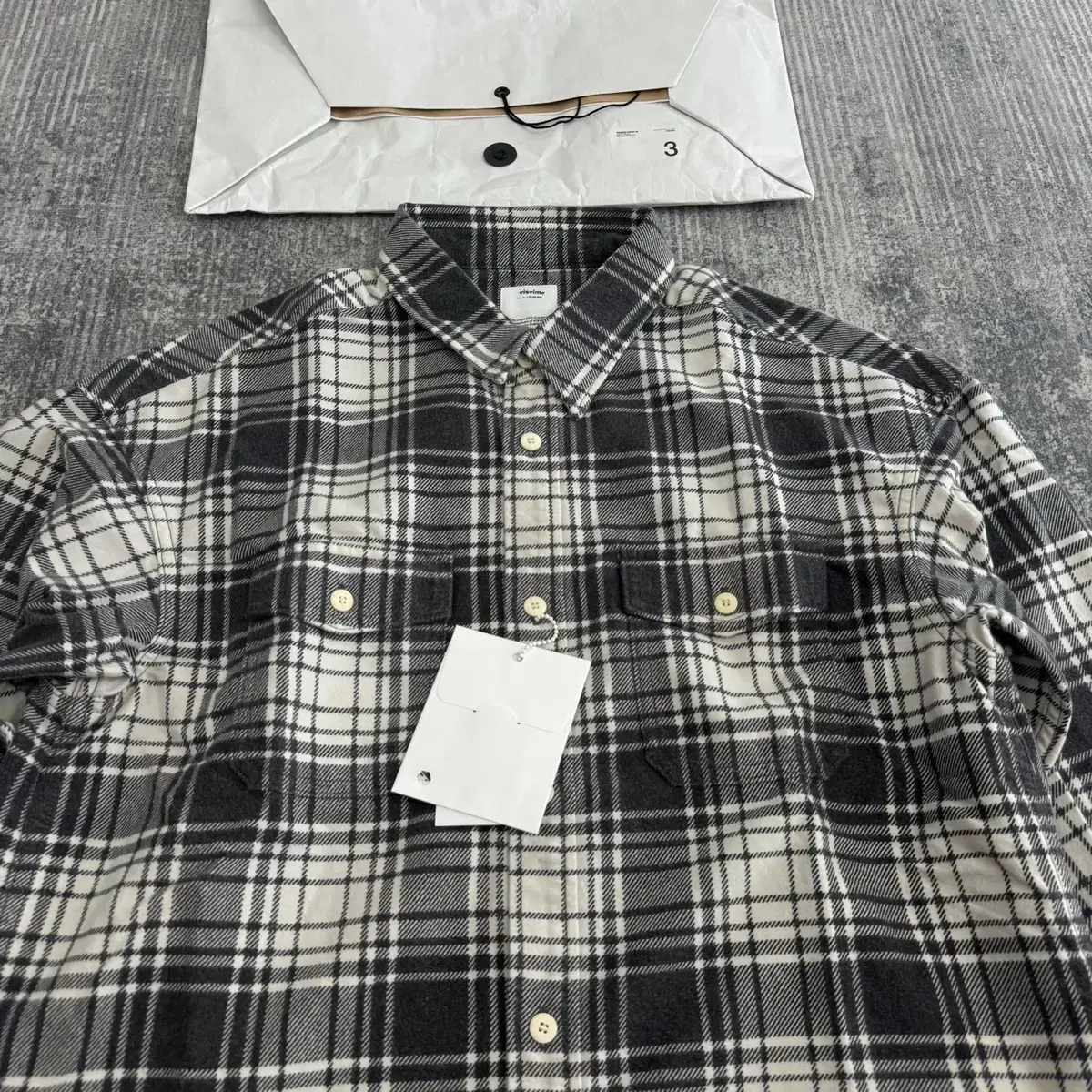 VISVIM 24AW PIONEER CHECK L/S