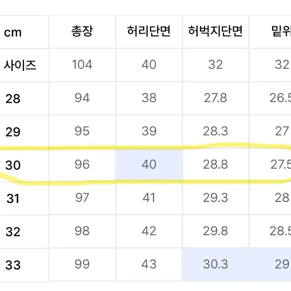 모드나인 청바지