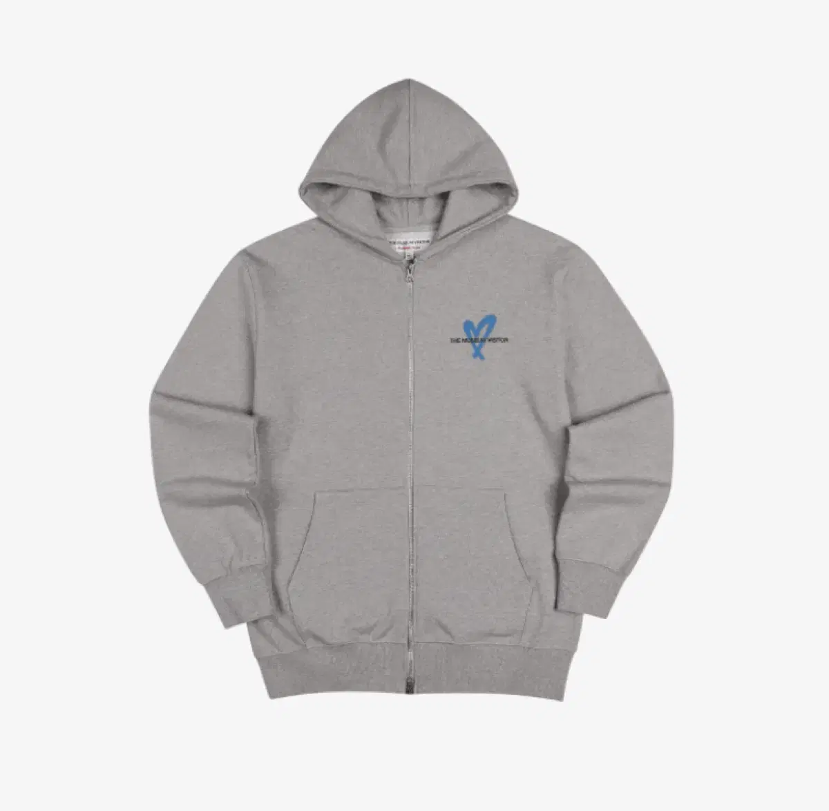 Sell) Tours TheMuseumVisitor Hooded zip-up gray size M