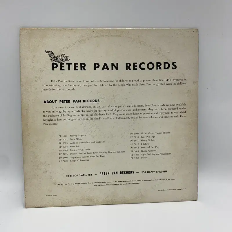 PETERPAN LP / AA5700