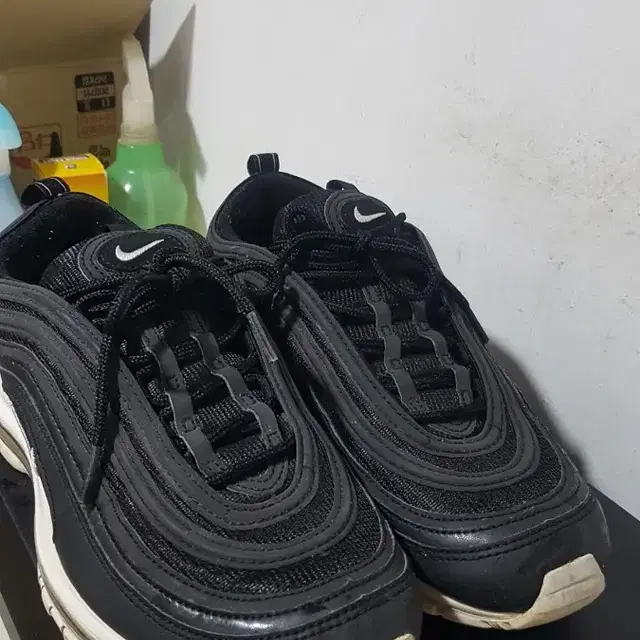 택포(255/260) 정품 나이키 NIKE 97 AIR-MAX 쿠션화!