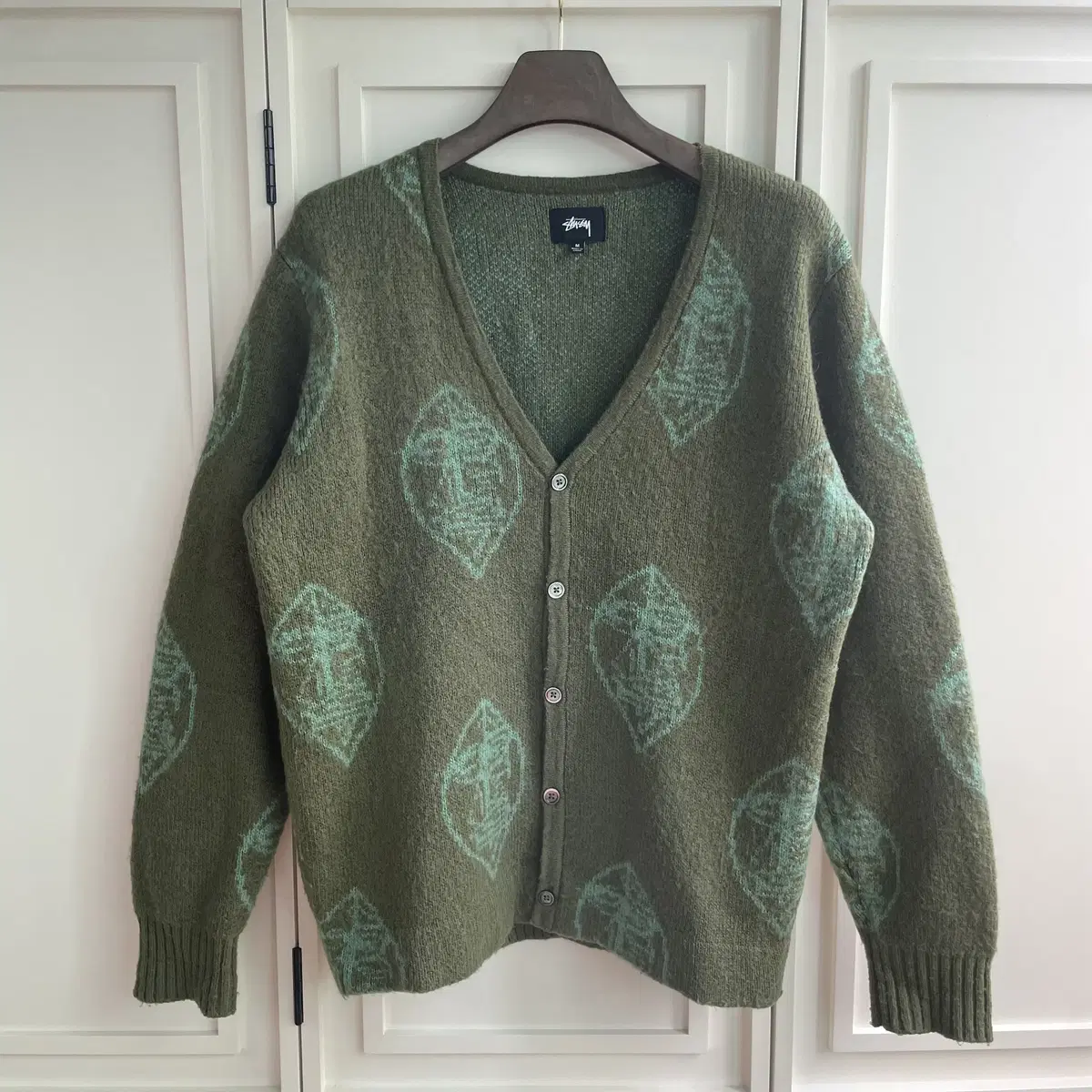 [XL]Stussy Mohair Mask Cardigan CK8119