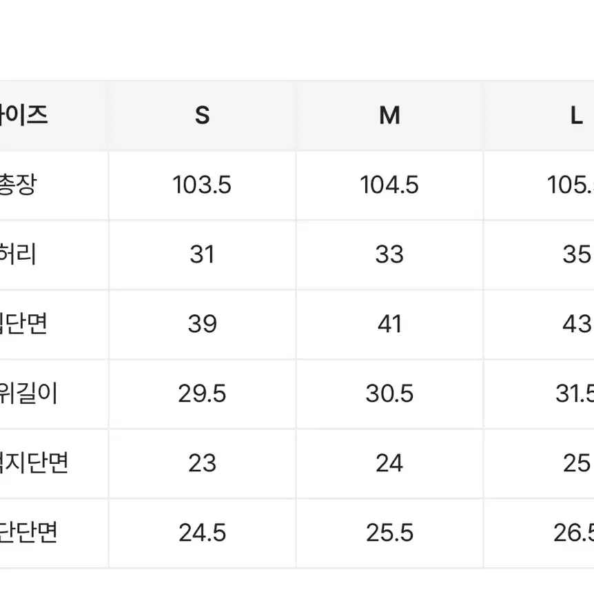 여성 부츠컷 청바지 데님팬츠 흑청 m 사이즈