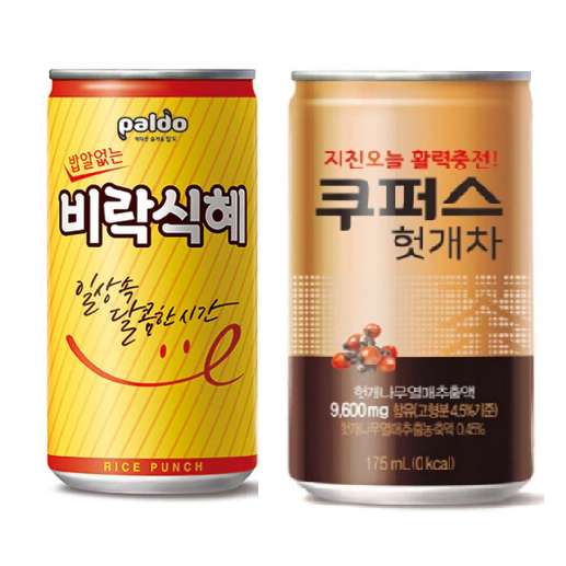 무료배송-비락 식혜 175ml 30개 + 팔도 쿠퍼스 175ml 30개