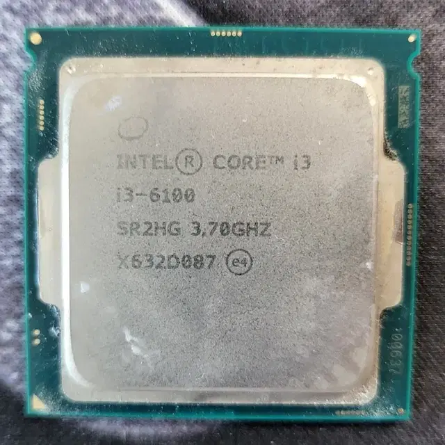 인텔 I3-6세대코어 CPU 6100 3.70GHZ