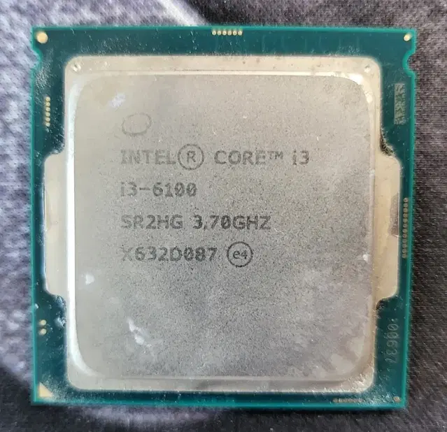 인텔 I3-6세대코어 CPU 6100 3.70GHZ