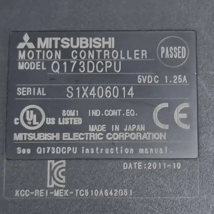 미쓰비시 Q173DCPU PLC Mutsubishi