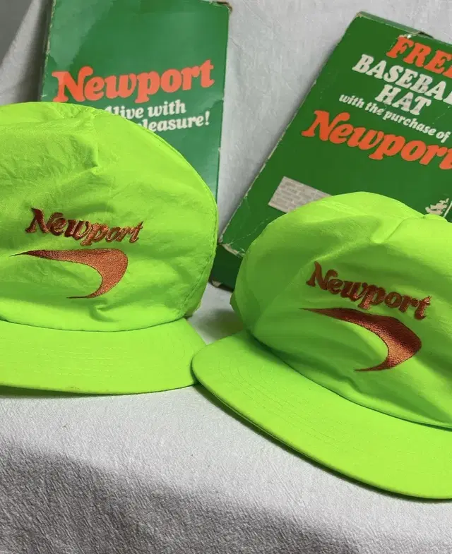 Deadstock) 90s Newport 빈티지 모자