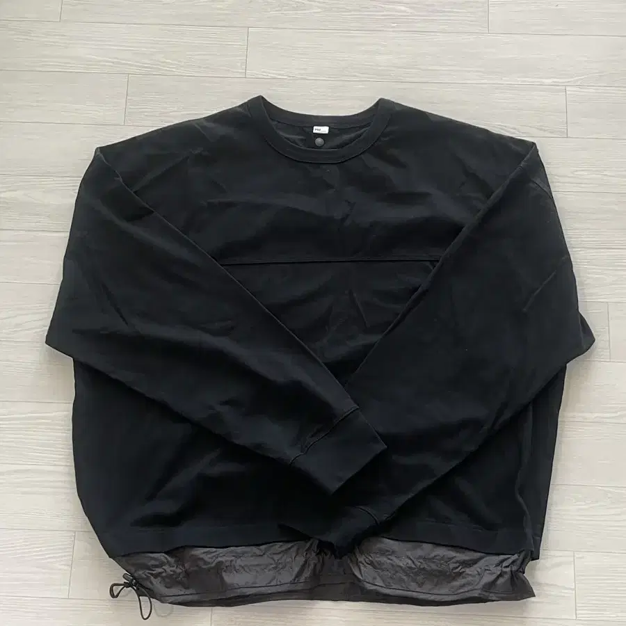 PRT blank LAYERED LONG SLEEVE (BLACK)