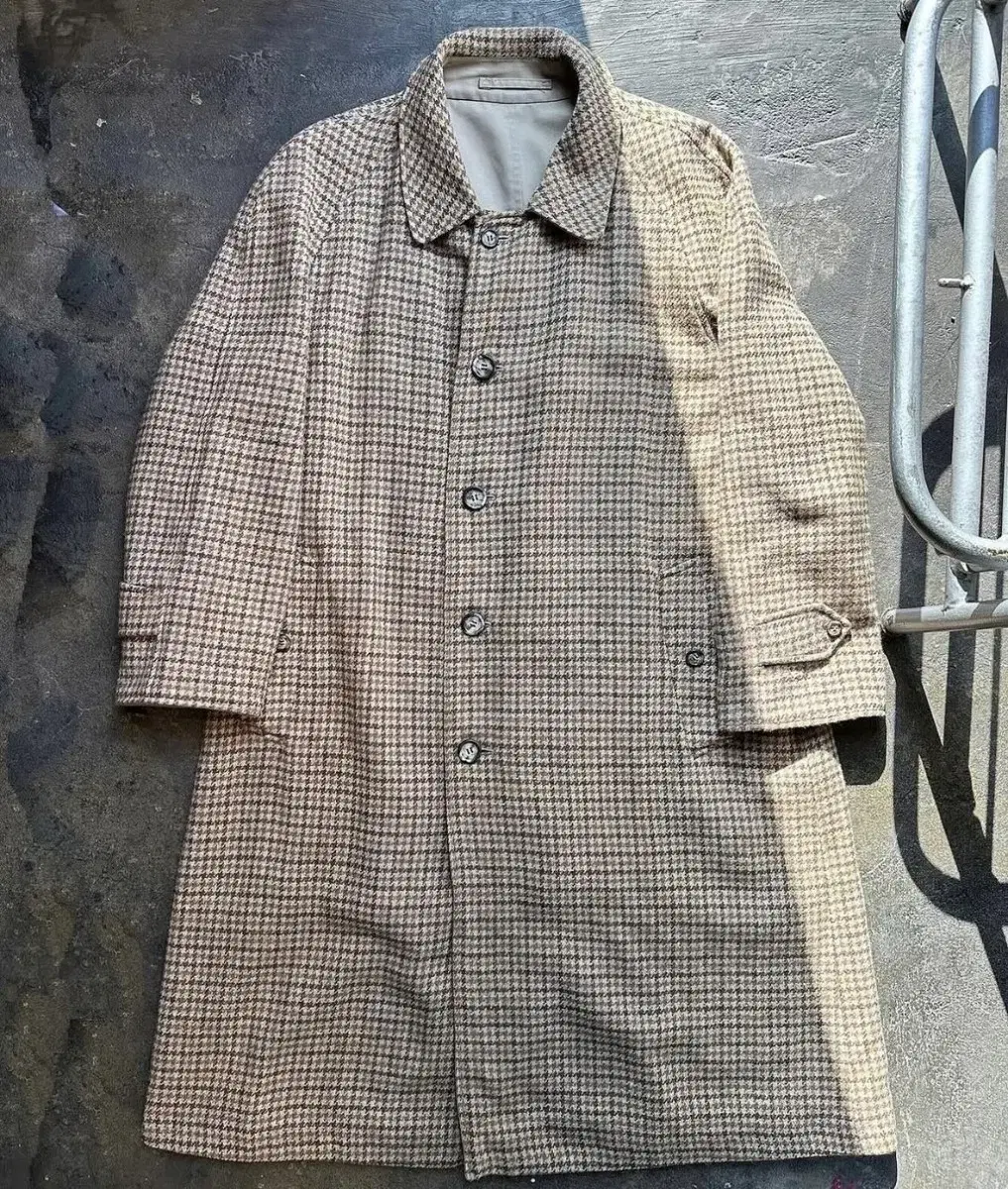 80s 빈티지 Burberry's  버버리 리버시블 코트