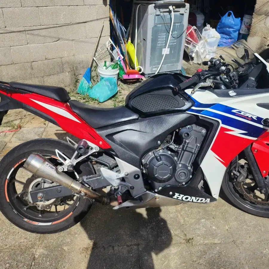 cbr500r 쿼터급 오토바이 엔진A급!