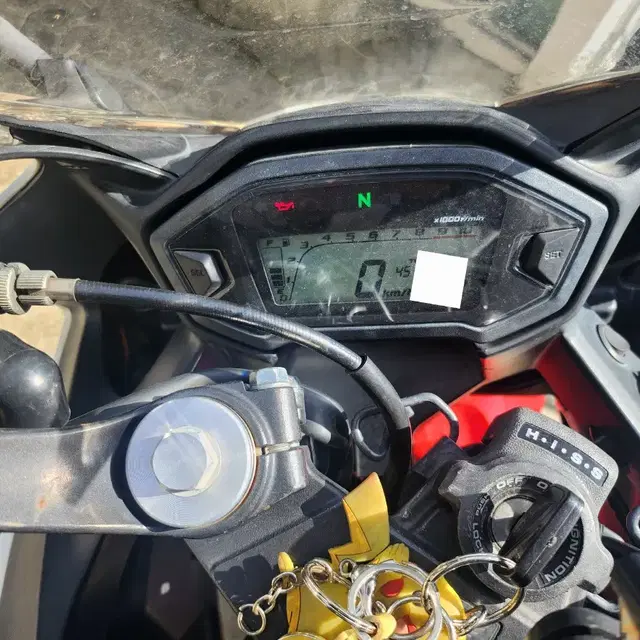 cbr500r 쿼터급 오토바이 엔진A급!