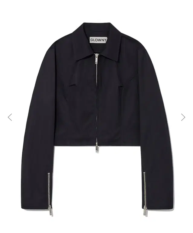 글로니 UNIFORM CROP SHIRT JACKET (NAVY)