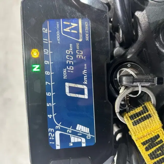 혼다 CB125RABS 2018년 1.6만KM 무사고 무광블랙차량