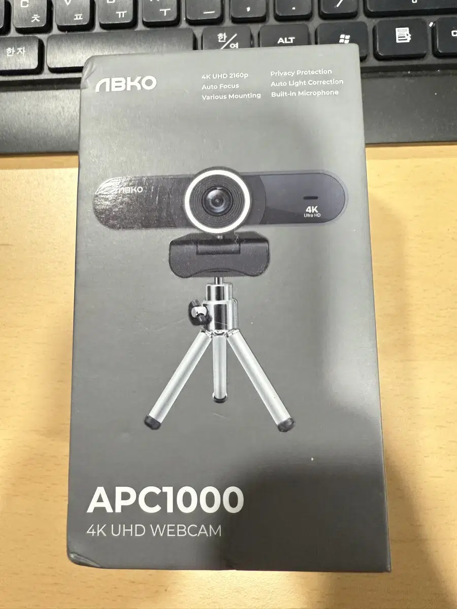 앱코(ABKO) APC1000 4K UHD 웹캠