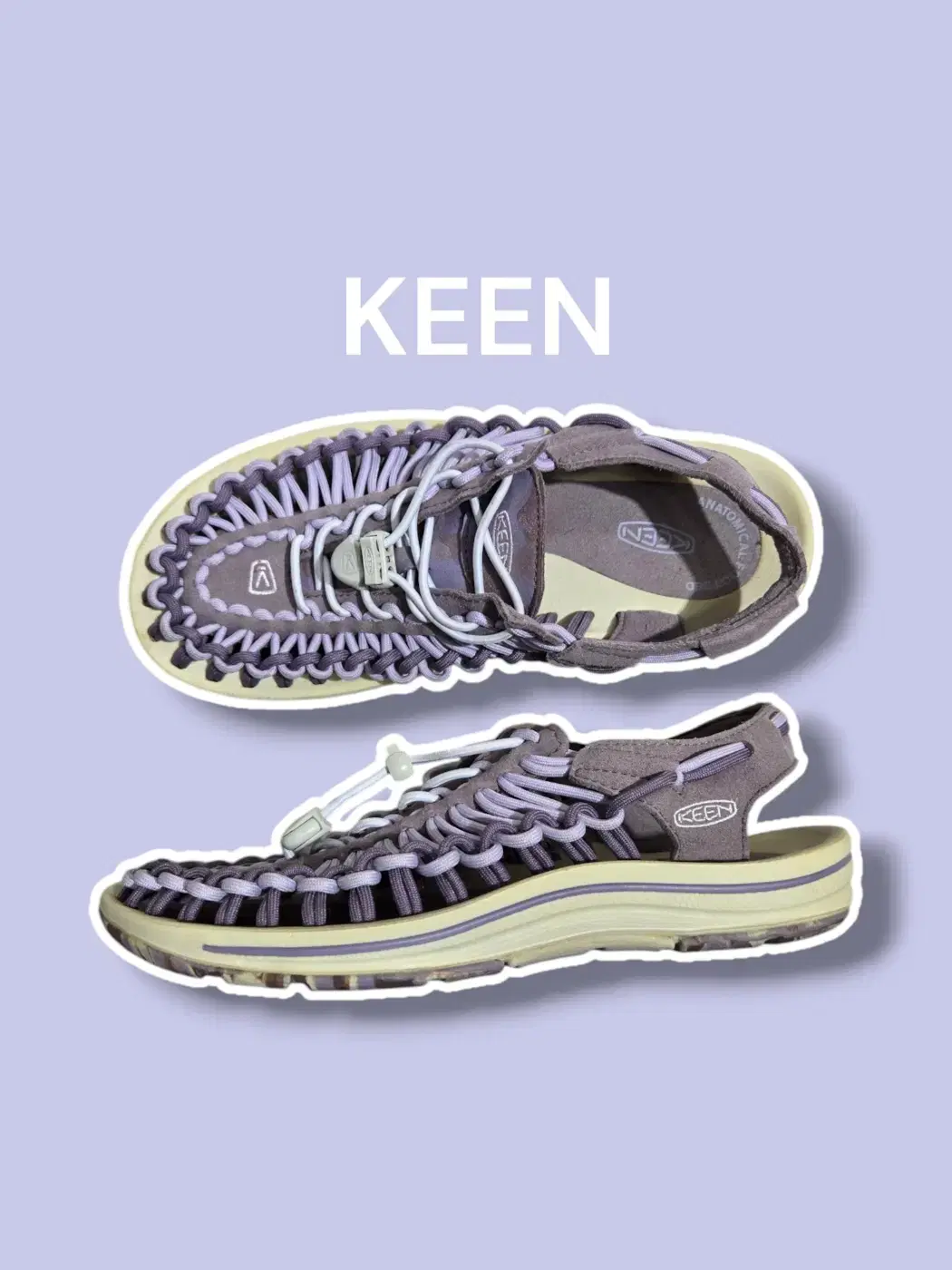 240/ KEEN 킨 유니크샌들 라이트퍼플 1020794 /1002