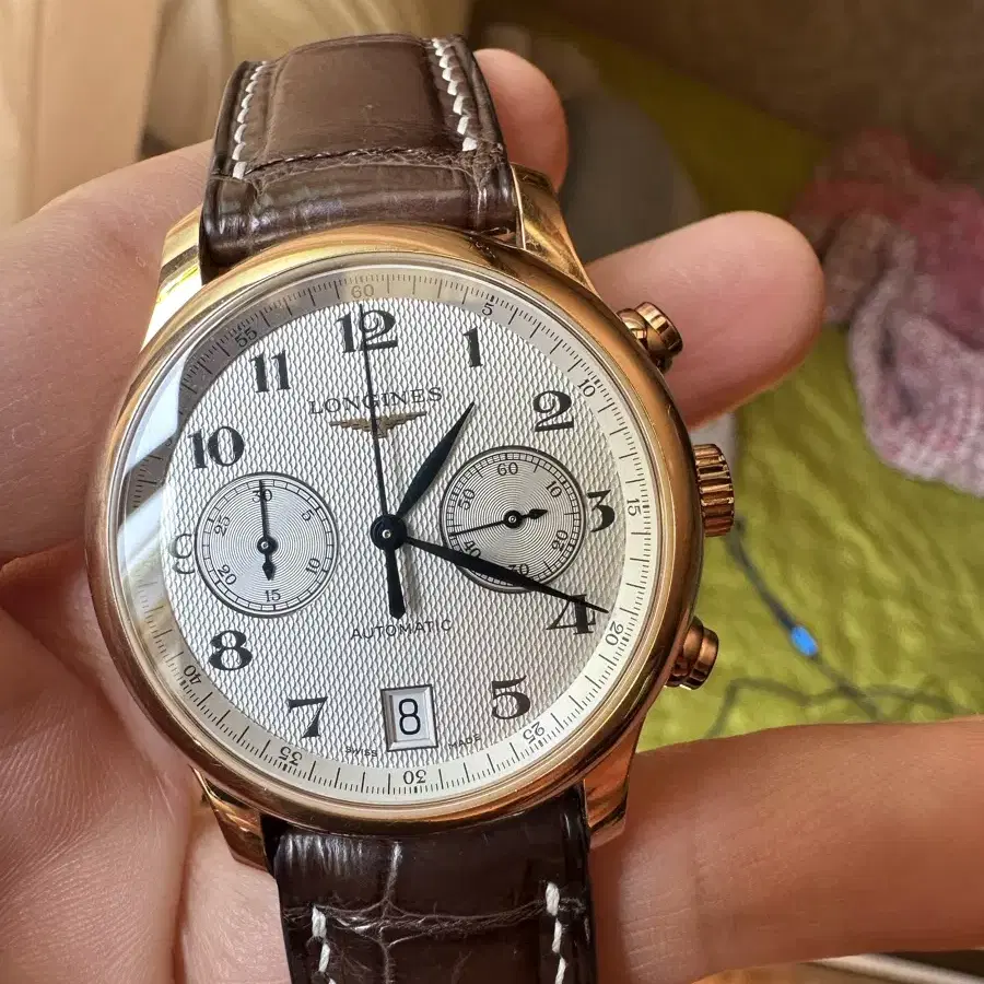 Longines 18k 금통 38.5mm