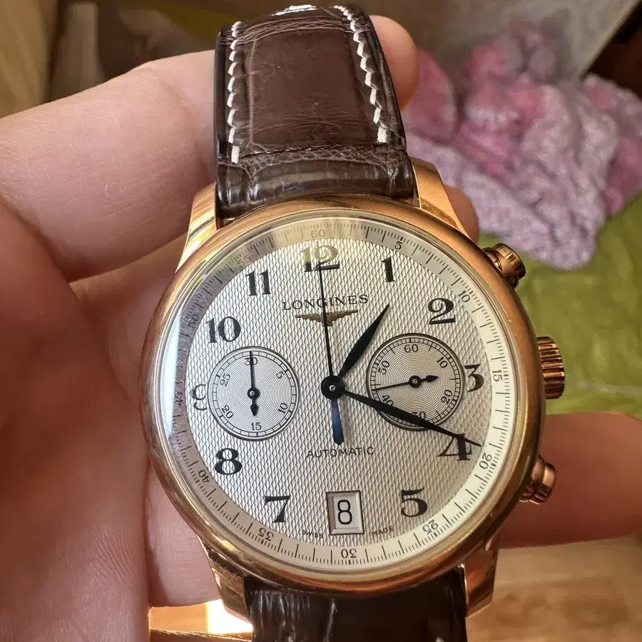 Longines 18k 금통 38.5mm