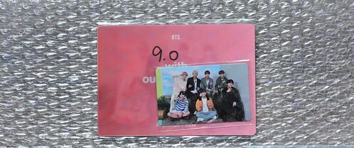 Bangtan 2019 Memories pre-order benefit familyphotocard+renti