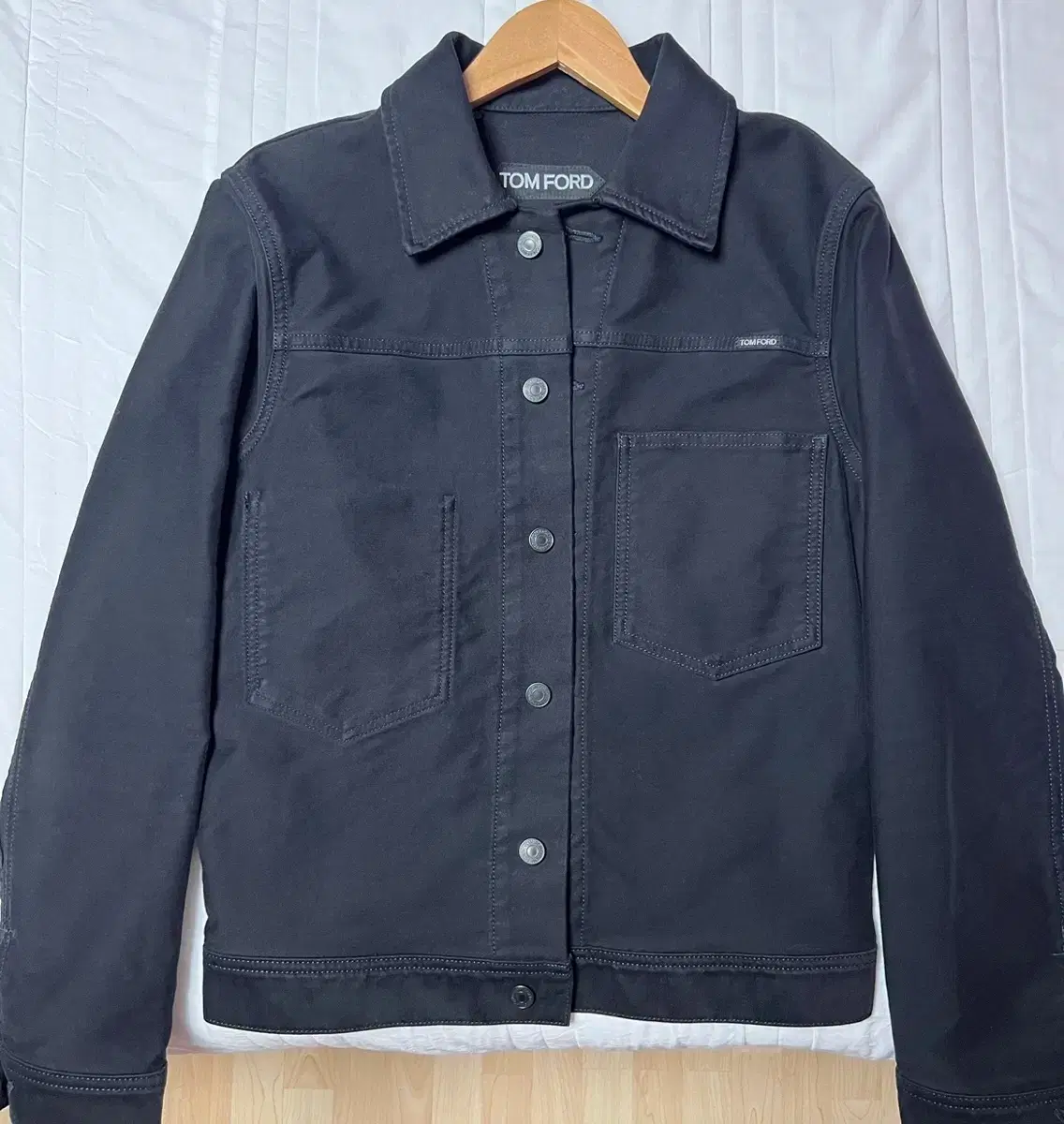 Tom Ford Brushed Cotton Trucker Jacket