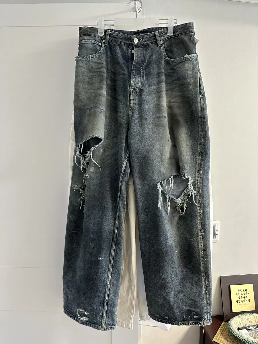 Balenciaga Summer Destroyed exhaust pants size M