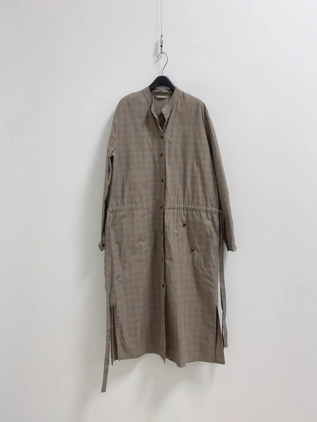 RIPLELINE COTTON CHECK ONEPIECE