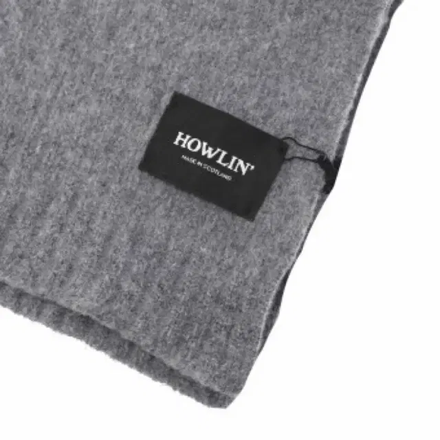 하울린 howlin muffler grey WOOL 100%