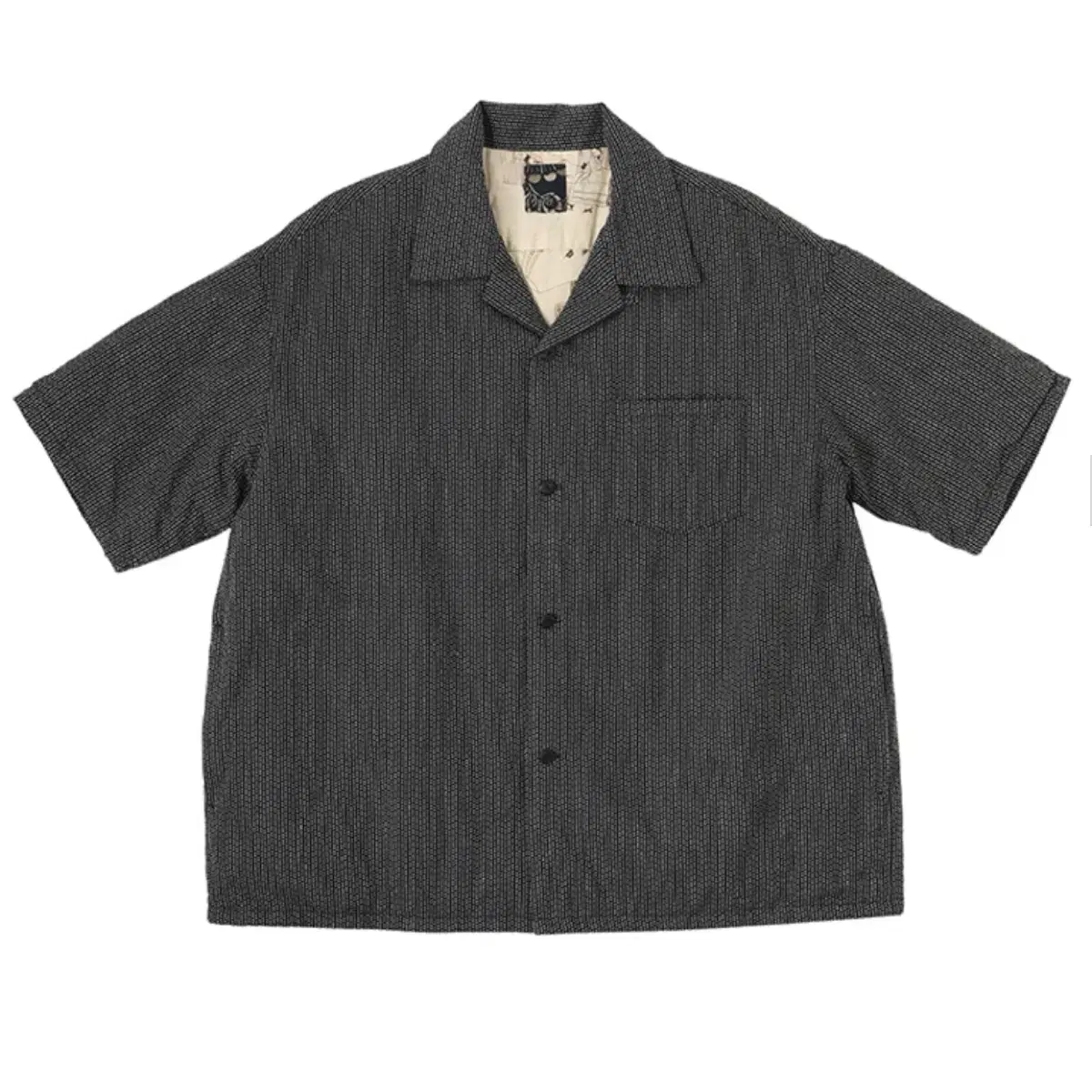 Bizbeam ICT Wallace Down Shirt Shashiko Black / Size 3