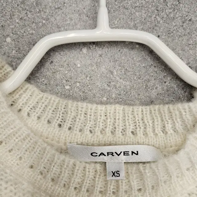 까르벵 CARVEN 여성 반팔 니트 XS