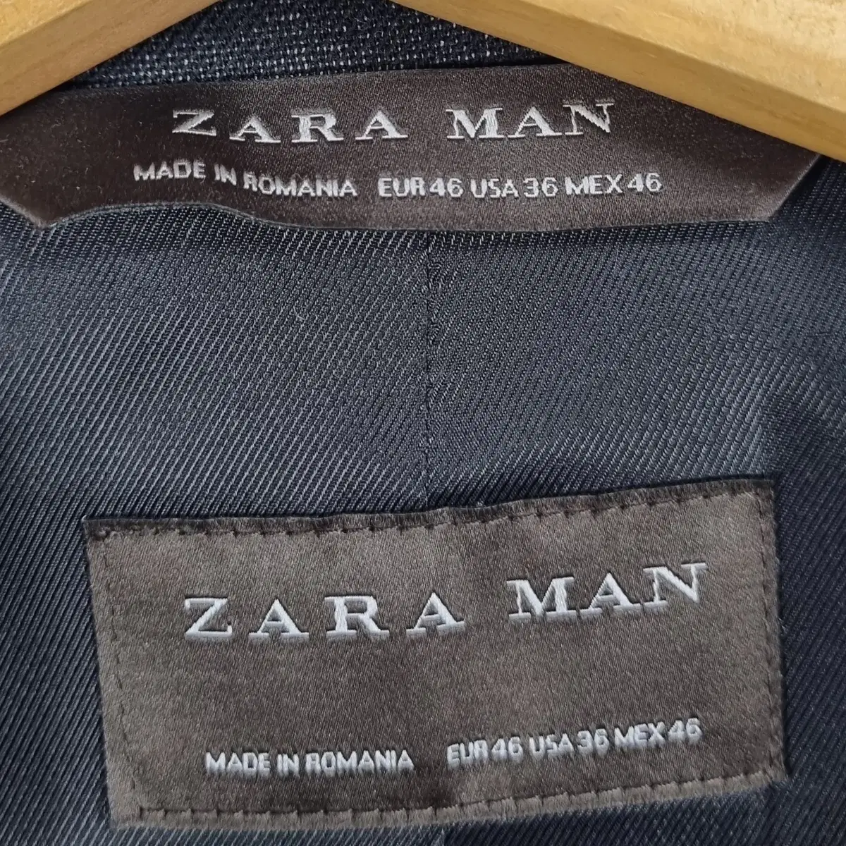 S ) ZARA MAN 자라맨 블랙 정장자켓 블레이저