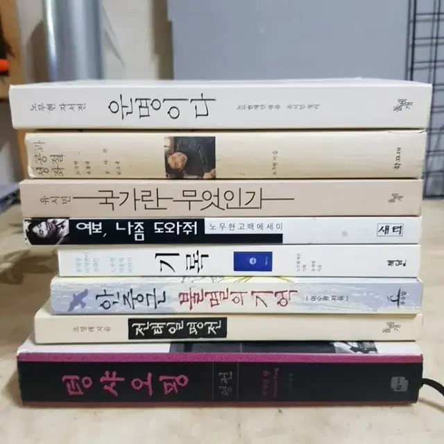 운명이다 노무현 성공과좌절 안중근 불멸의 기억 등8종