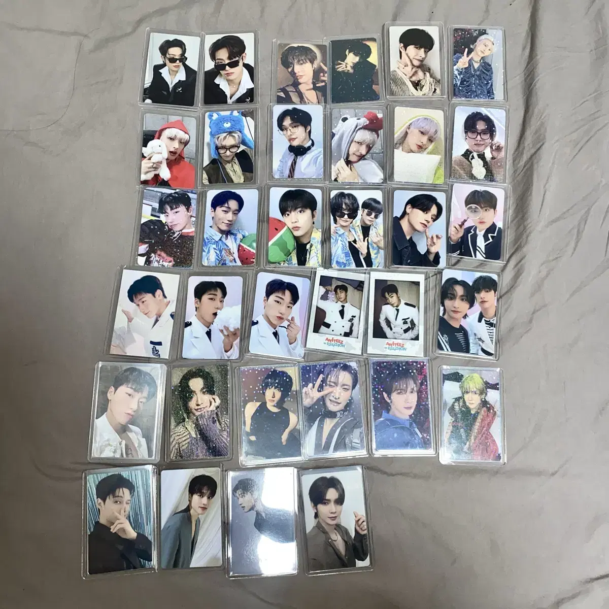 (bulk,disposition,flood) ateez photocard anitize pop up pre-order benefit wts