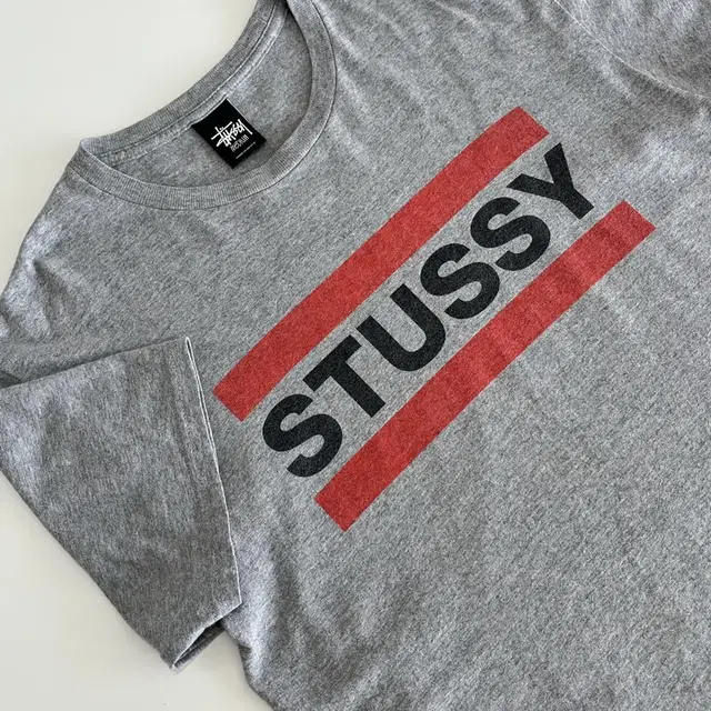 STUSSY 스투시 080 로고 반팔 M