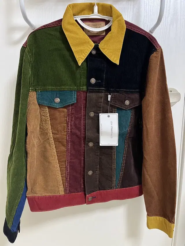 LVC Corduroy Mash Up Trucker Jacket M사이즈