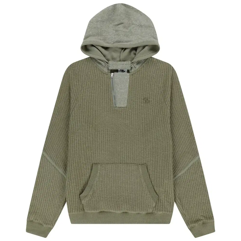 [산산기어 SAN SAN GEAR] 24FW ribbed hood kni