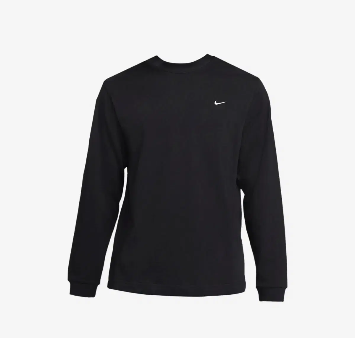 Nike Solo Swoosh Long Sleeve T-Shirt Black - Asia XXL 2XL