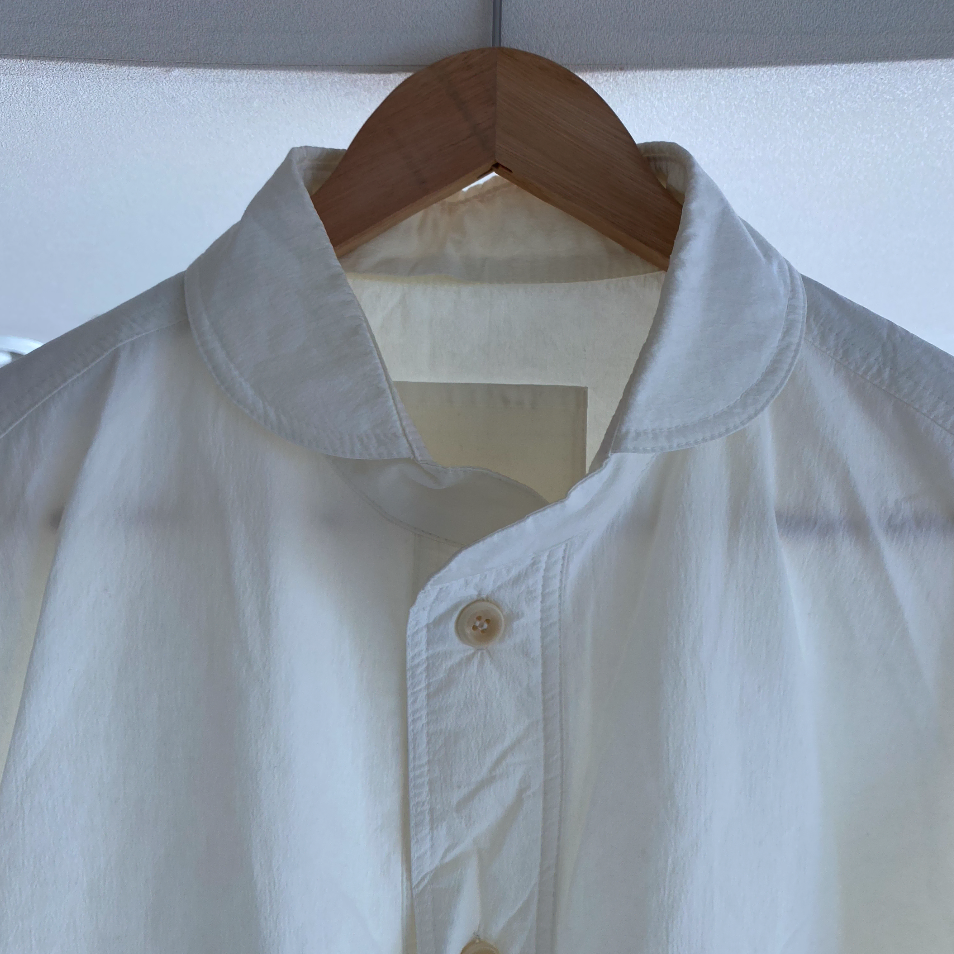 [XL] 도큐먼트 PADDED ROUND COLLAR SHIRT