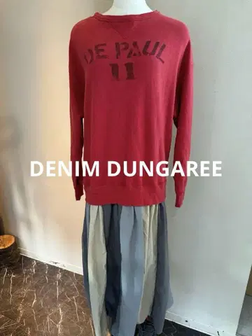 데님 & 바지 DENIM DUNGAREE 여성용 원피스