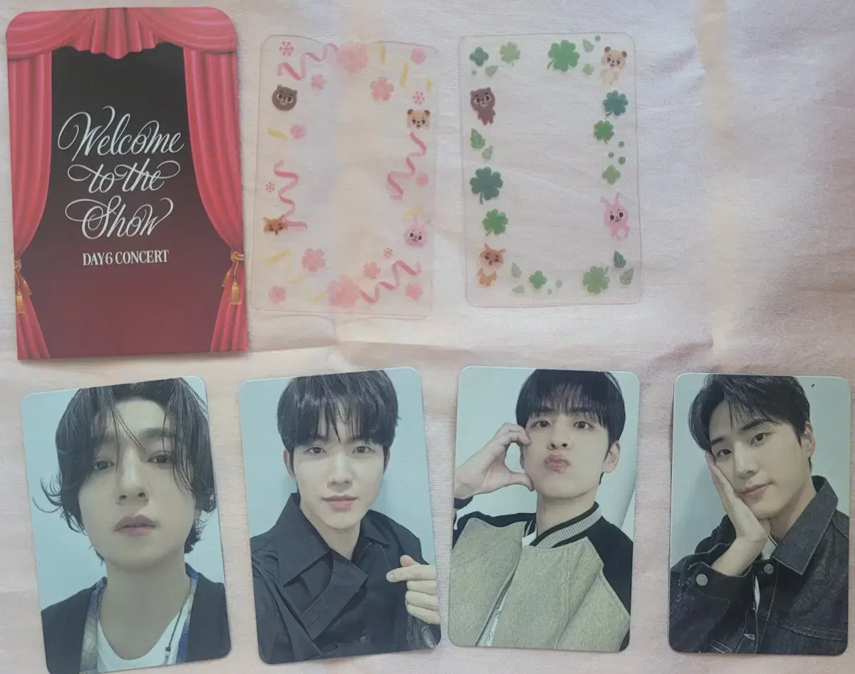 Transferring Day 6 photocards (pokas)