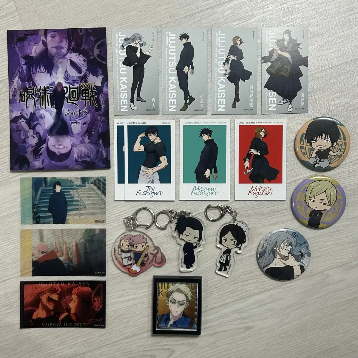 Zuu Rotation Sukuna Yuji Megumi Ghetto Mahito Jiryu, Magnet, Can Badge Goods