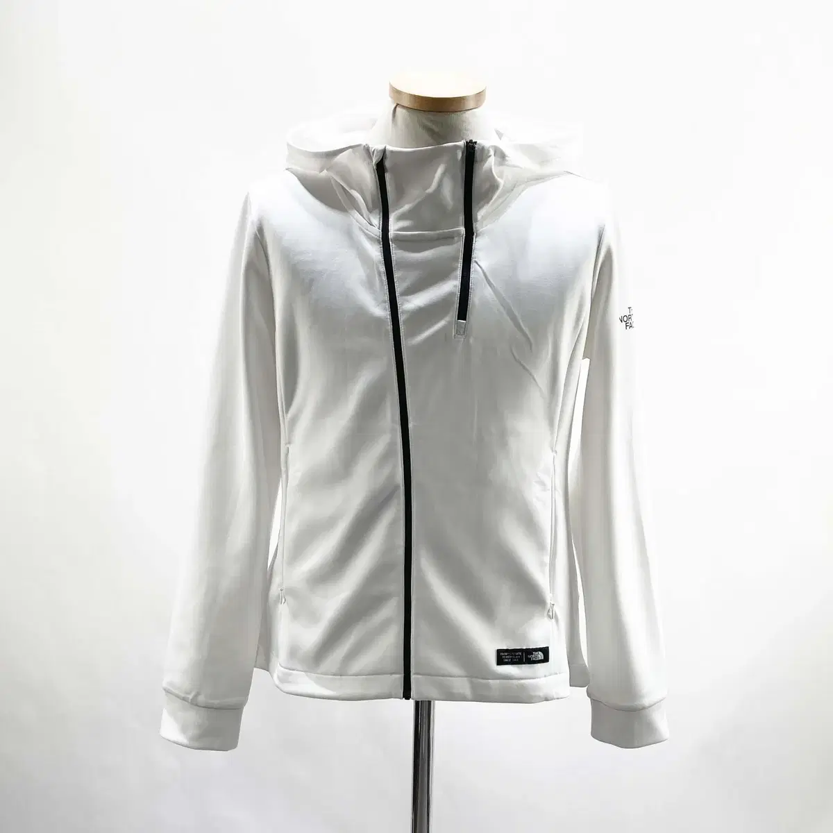 The North Face Women's Hooded Jacket White 90 JINSENSE