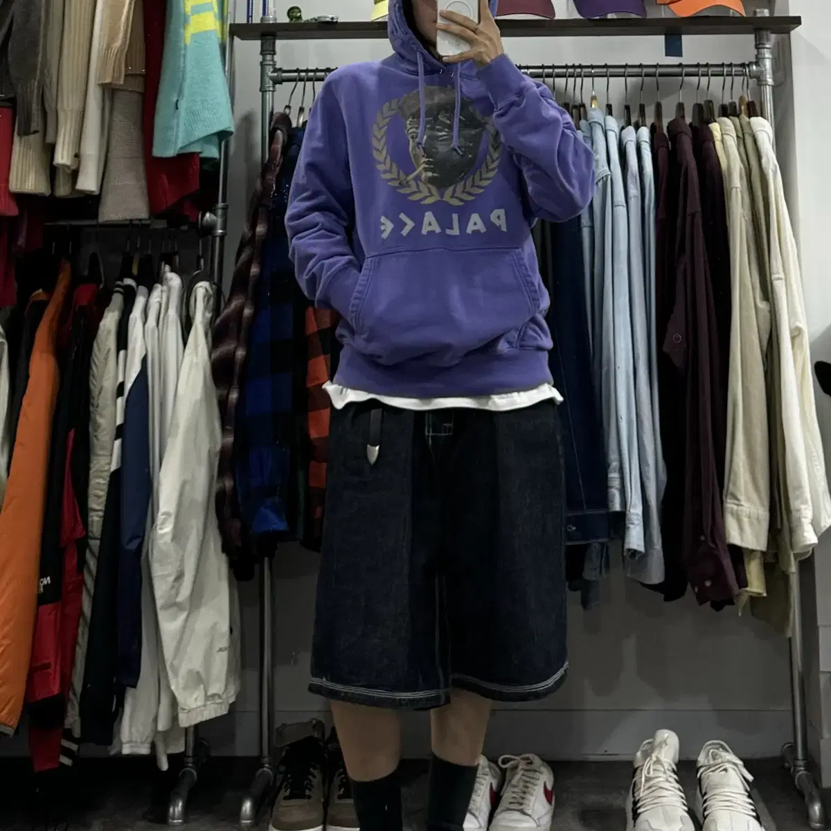 (M) 17ss 팔라스 피저 후드티