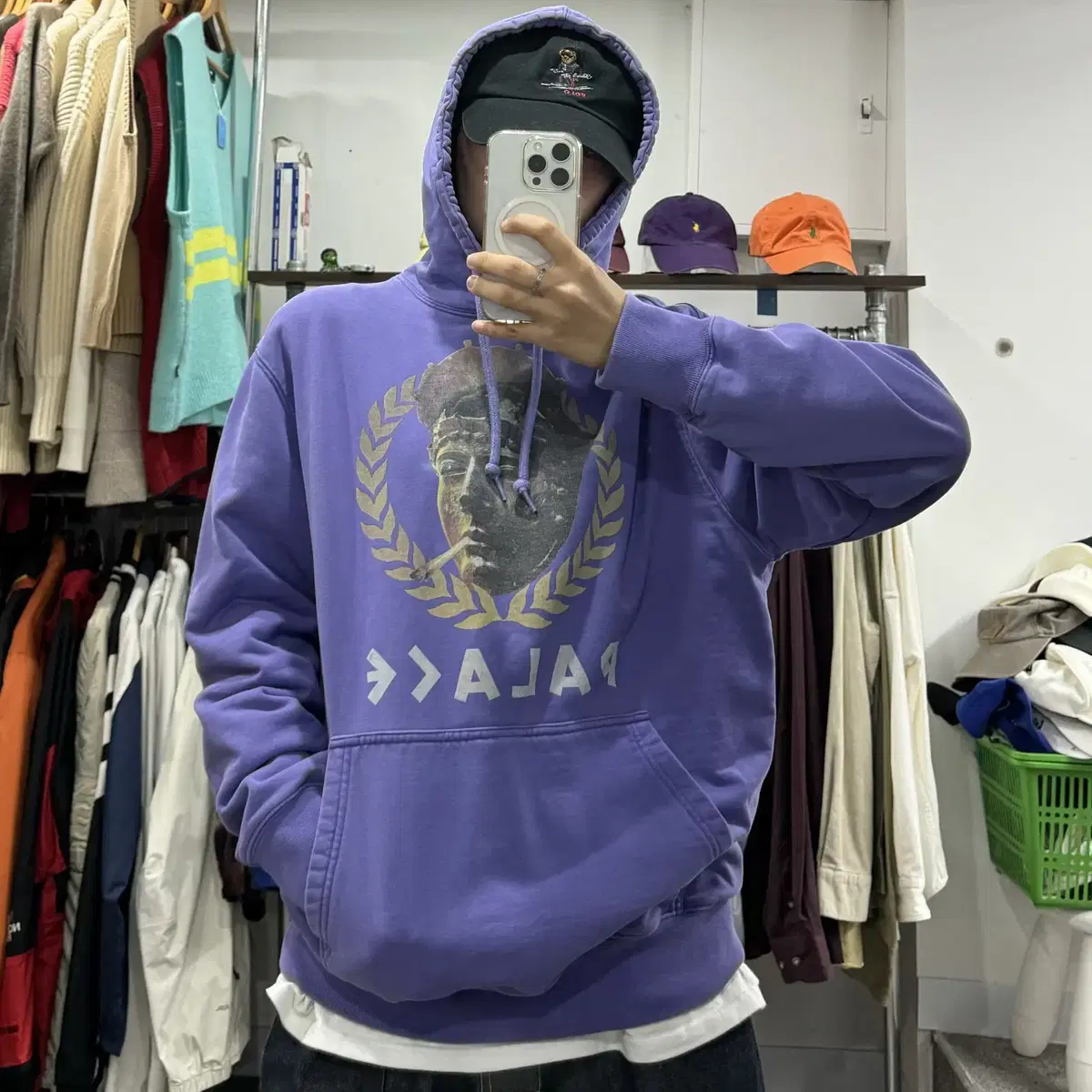 (M) 17ss 팔라스 피저 후드티