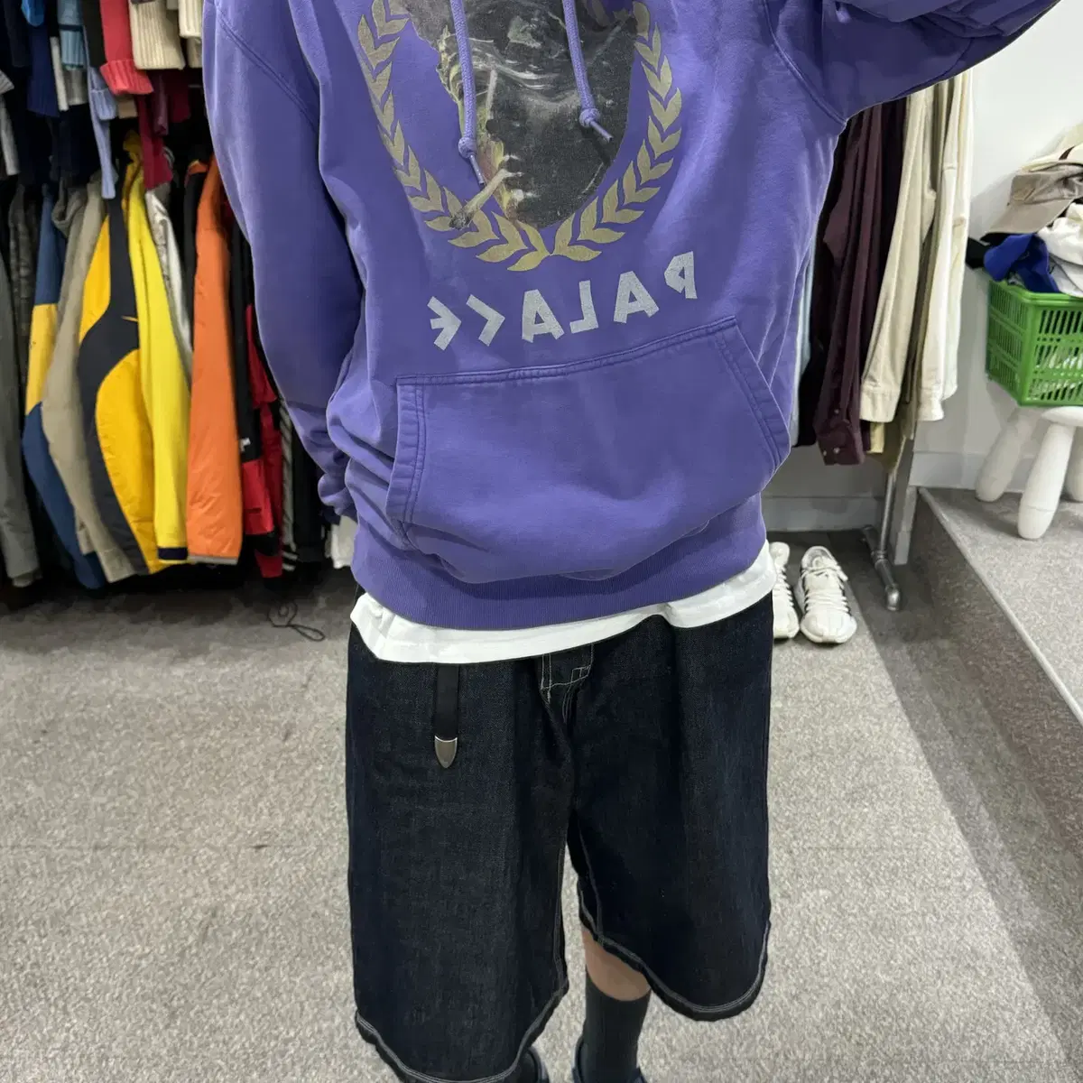 (M) 17ss 팔라스 피저 후드티