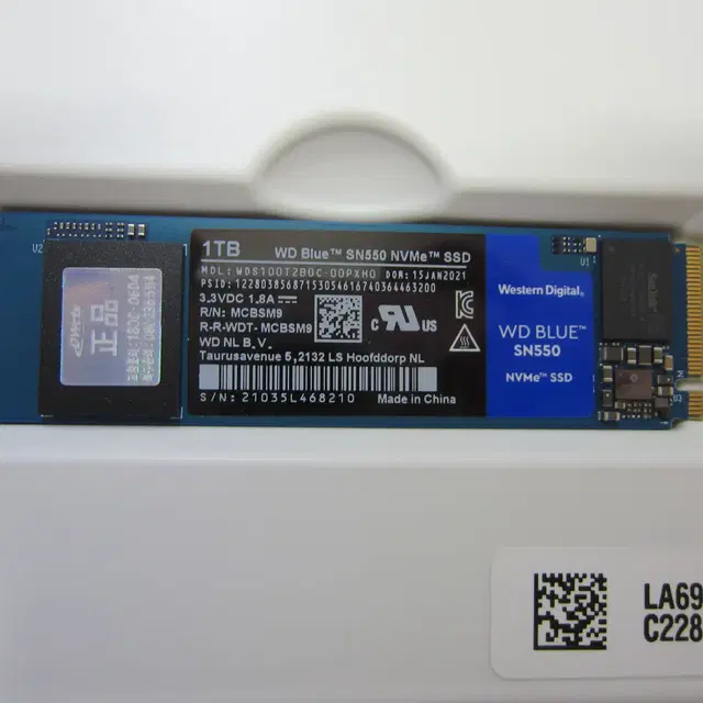 WD Blue SN550 M.2 NVMe 1TB(AS 2026년04주)