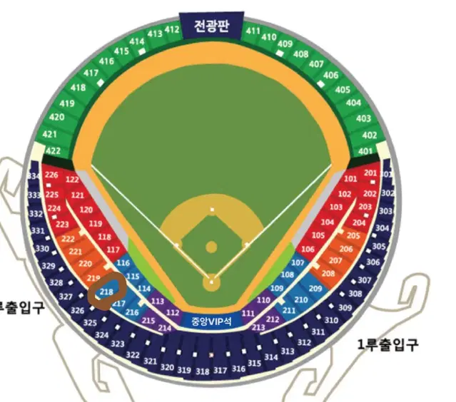 (최저가) 와일드카드 두산 kt 2차전 블루석 4연석 양도