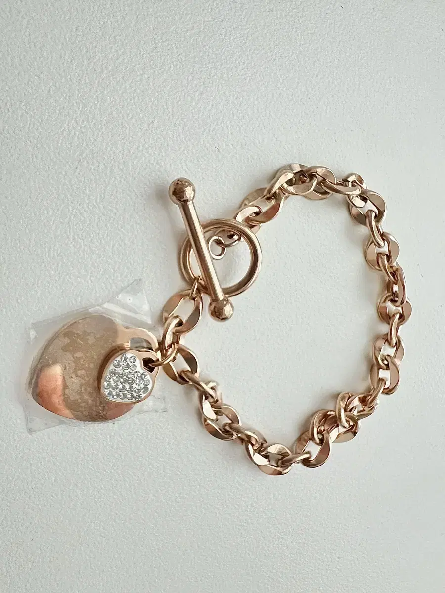 Surgery Rose Gold Heart OT Buckle Bracelet