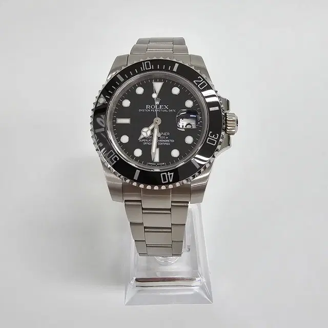 롤렉스(Rolex) 서브마리너 스틸 40mm 남성 시계 116610