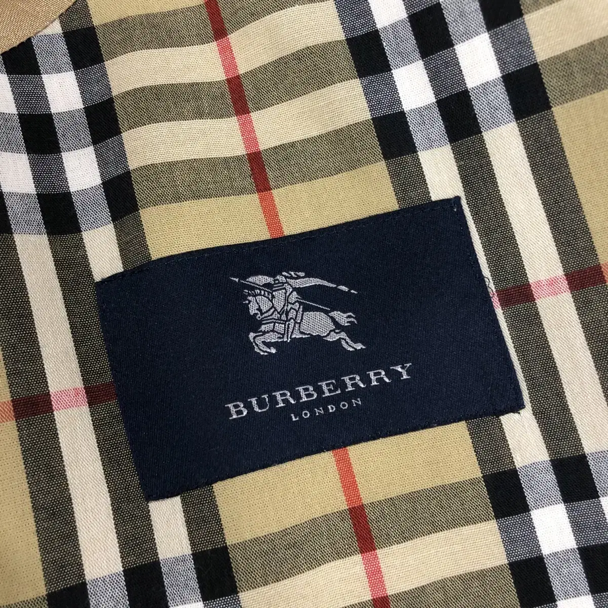 [ BURBERRY ] 버버리 런던 노바 체크패턴 코트